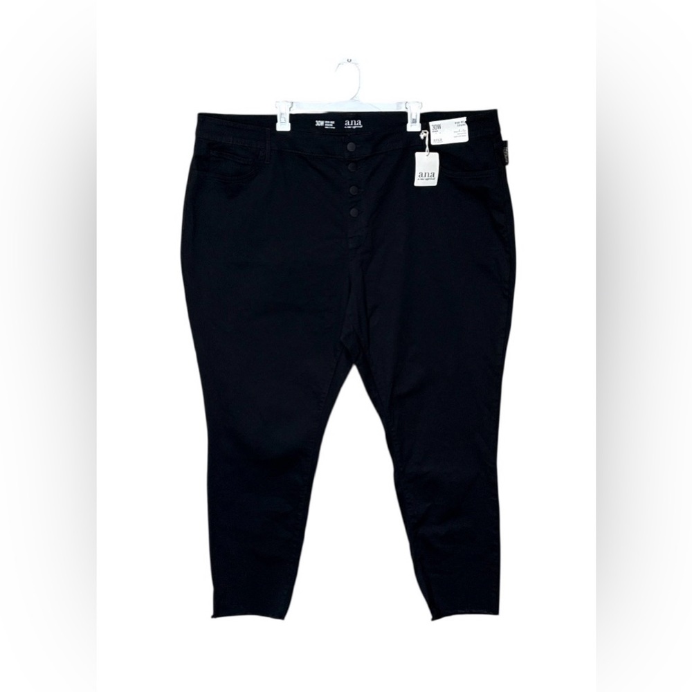 a.n.a Black High-Rise Jegging,NWT,Size 30W,Made in Vietnam
